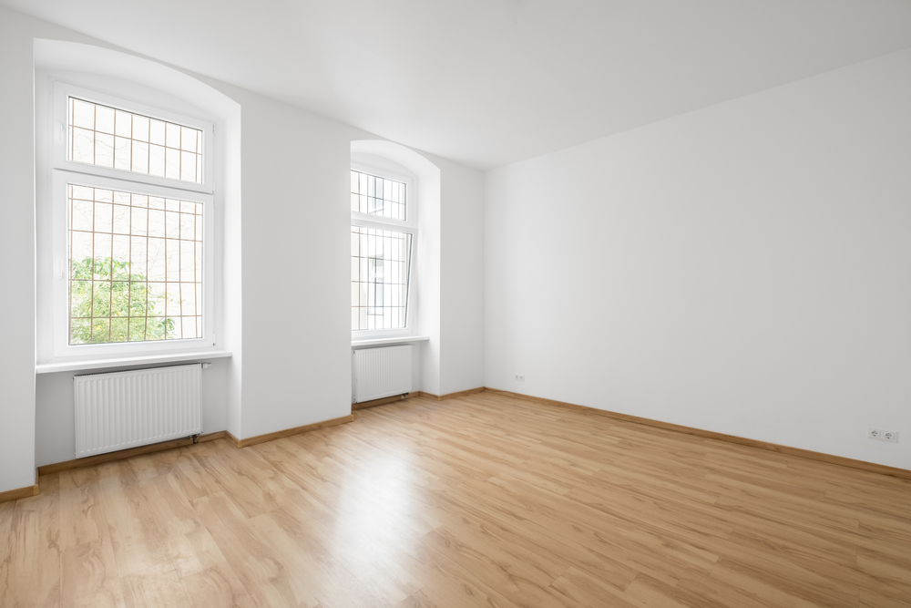 Dit is het resultaat van bouwbehang laten aanbrengen in je nieuwbouwwoning in Ede.